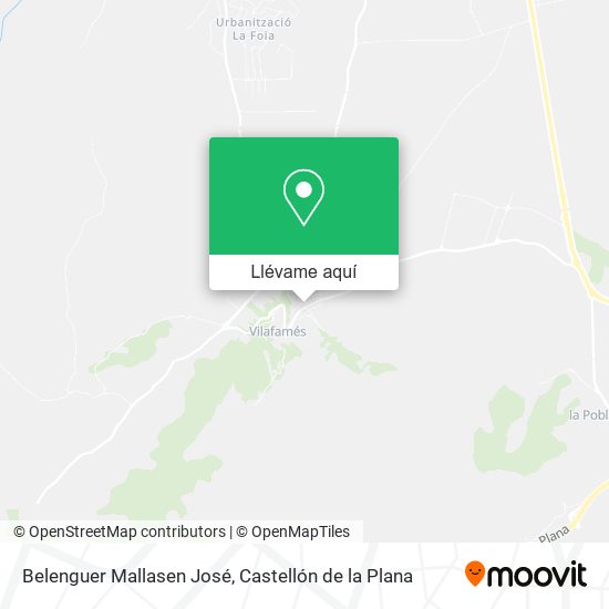 Mapa Belenguer Mallasen José