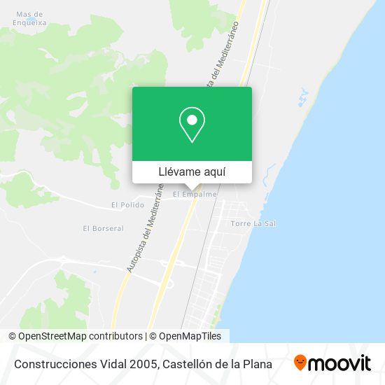Mapa Construcciones Vidal 2005