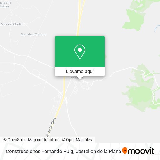 Mapa Construcciones Fernando Puig