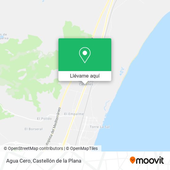 Mapa Agua Cero