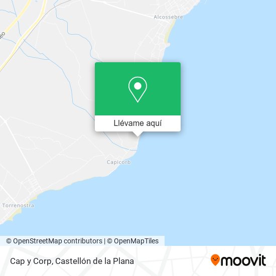 Mapa Cap y Corp