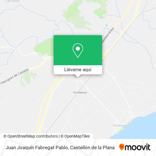 Mapa Juan Joaquín Fabregat Pablo