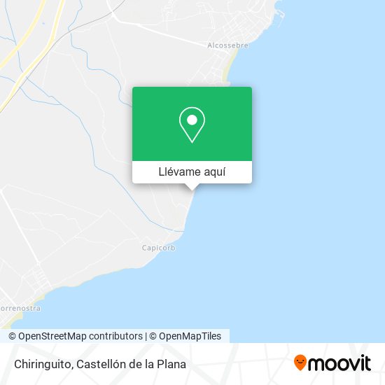 Mapa Chiringuito