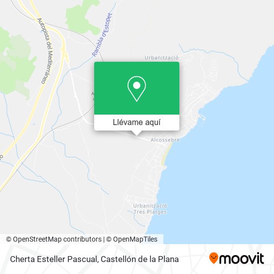 Mapa Cherta Esteller Pascual