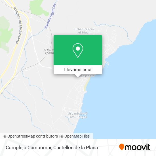 Mapa Complejo Campomar