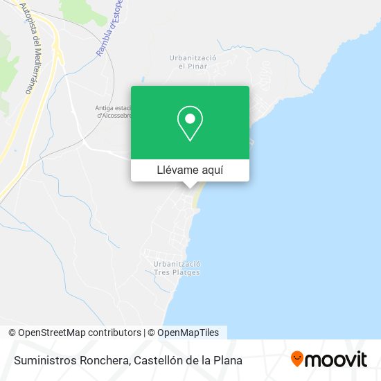 Mapa Suministros Ronchera