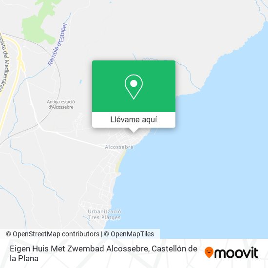 Mapa Eigen Huis Met Zwembad Alcossebre