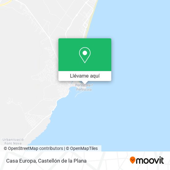 Mapa Casa Europa