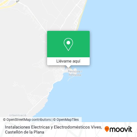 Mapa Instalaciones Electricas y Electrodomésticos Vives