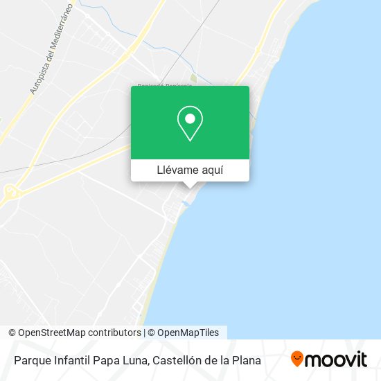 Mapa Parque Infantil Papa Luna