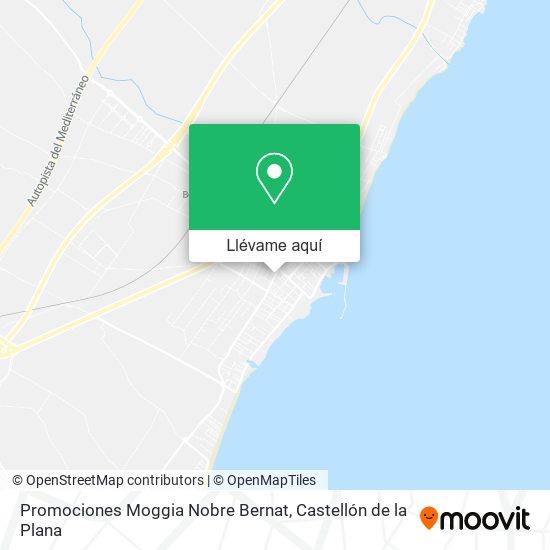 Mapa Promociones Moggia Nobre Bernat