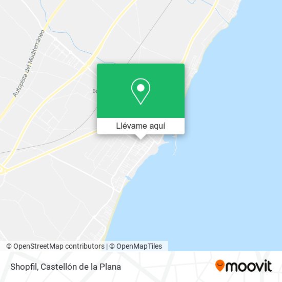 Mapa Shopfil