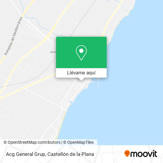 Mapa Acg General Grup