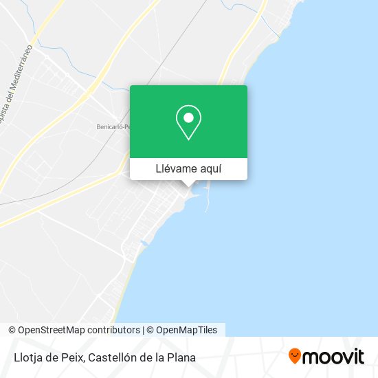Mapa Llotja de Peix