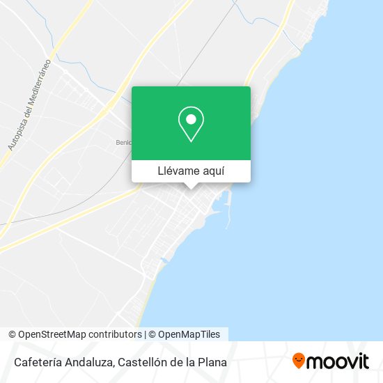 Mapa Cafetería Andaluza