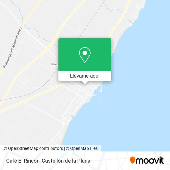 Mapa Café El Rincón