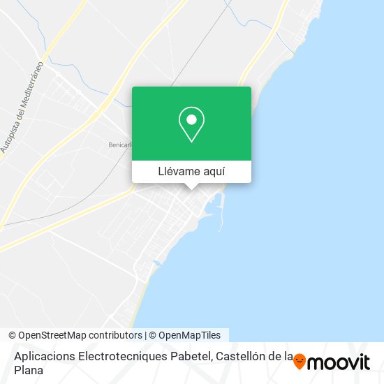 Mapa Aplicacions Electrotecniques Pabetel