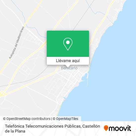 Mapa Telefónica Telecomunicaciones Públicas