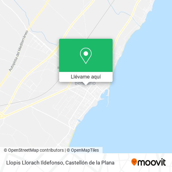 Mapa Llopis Llorach Ildefonso
