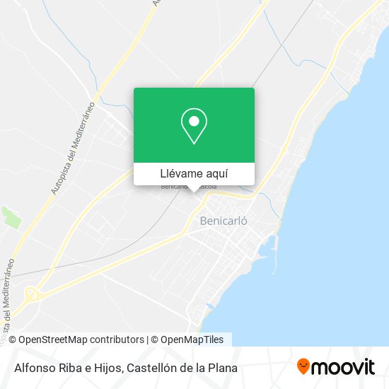 Mapa Alfonso Riba e Hijos