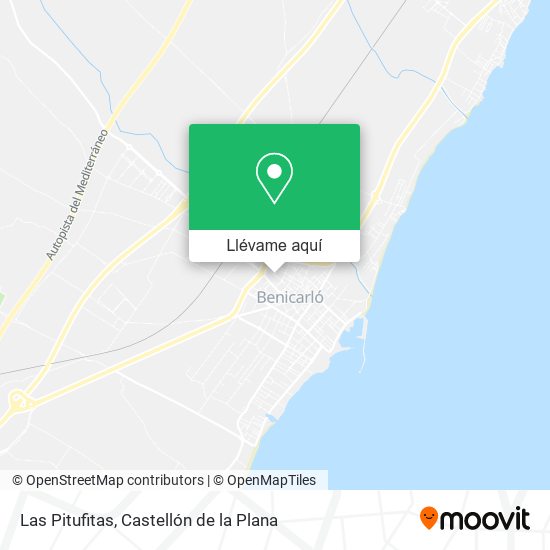 Mapa Las Pitufitas
