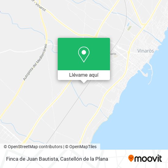 Mapa Finca de Juan Bautista