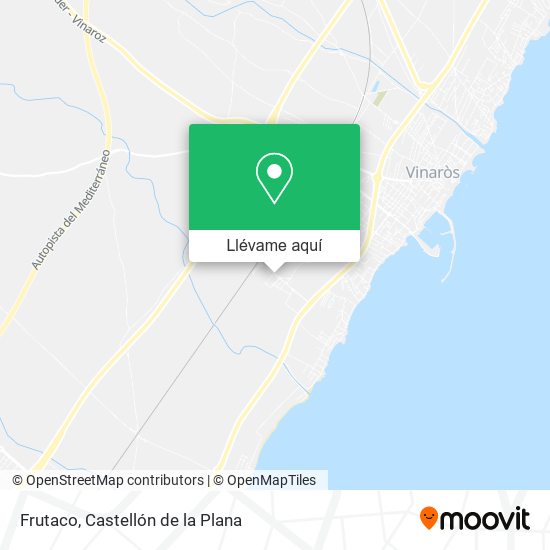 Mapa Frutaco
