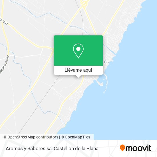 Mapa Aromas y Sabores sa