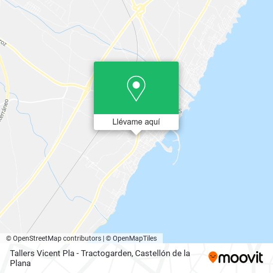 Mapa Tallers Vicent Pla - Tractogarden