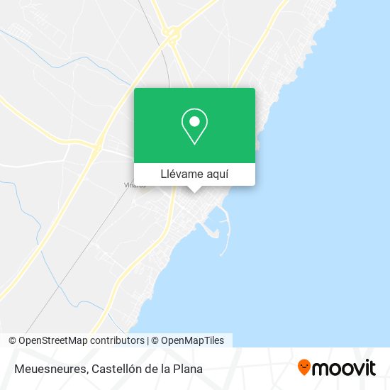 Mapa Meuesneures