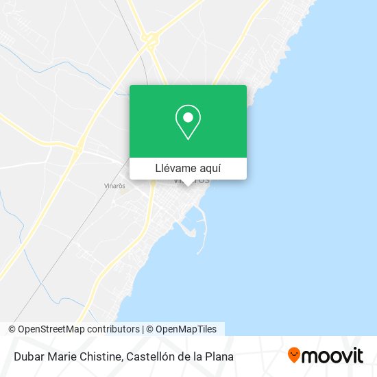 Mapa Dubar Marie Chistine