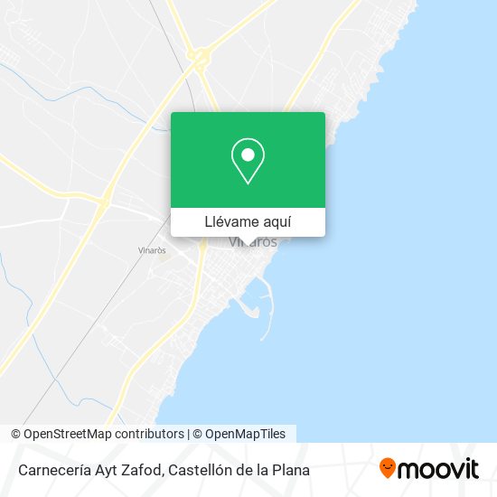 Mapa Carnecería Ayt Zafod