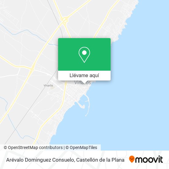 Mapa Arévalo Dominguez Consuelo