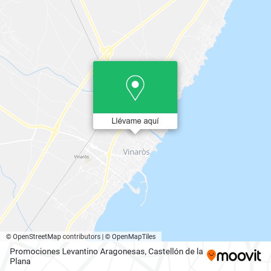 Mapa Promociones Levantino Aragonesas