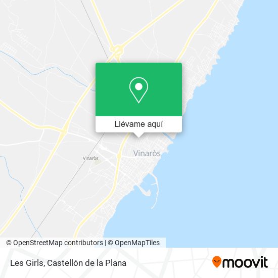 Mapa Les Girls