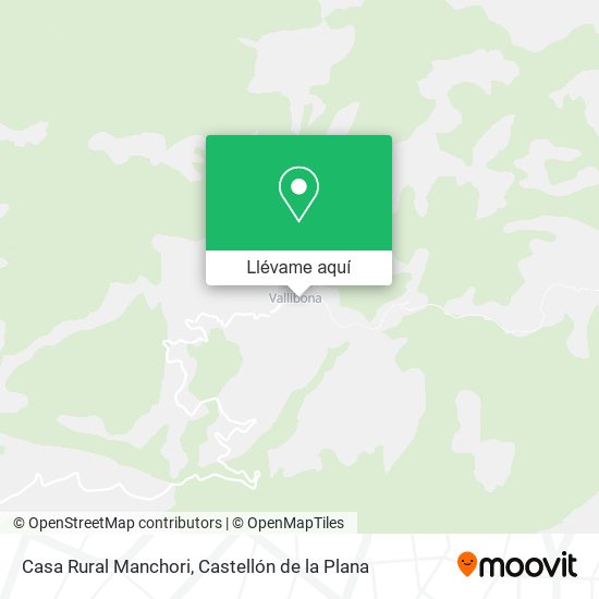 Mapa Casa Rural Manchori
