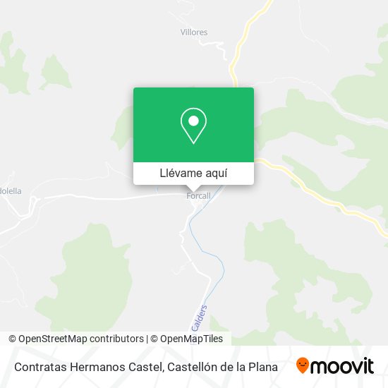 Mapa Contratas Hermanos Castel