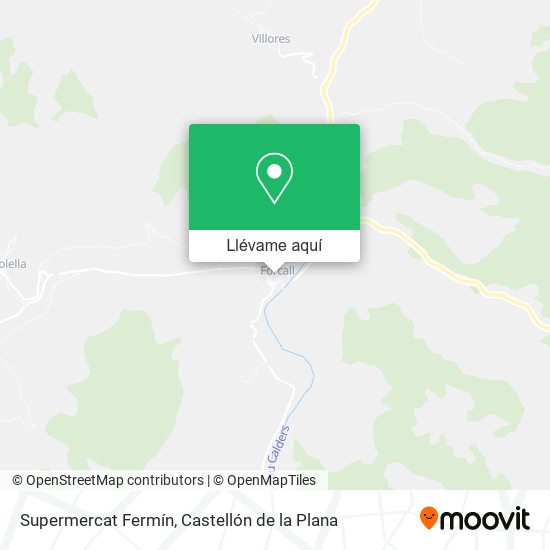 Mapa Supermercat Fermín