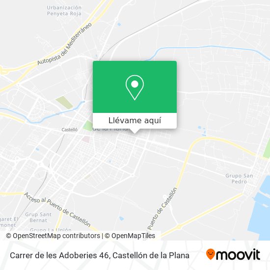 Mapa Carrer de les Adoberies 46