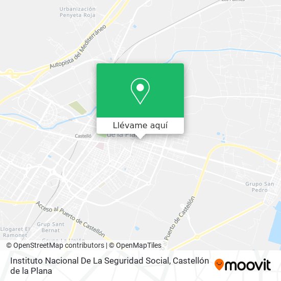 Mapa Instituto Nacional De La Seguridad Social