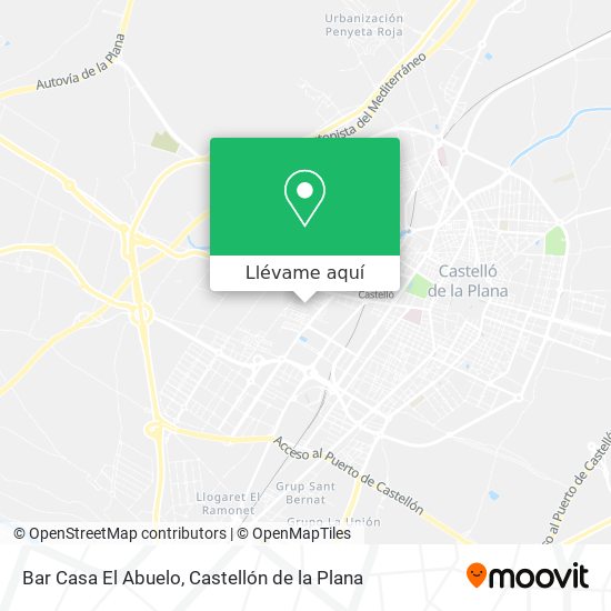 Mapa Bar Casa El Abuelo
