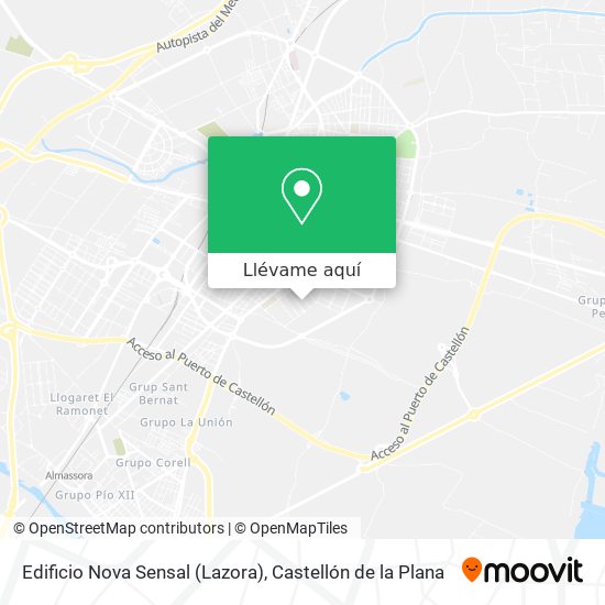 Mapa Edificio Nova Sensal (Lazora)