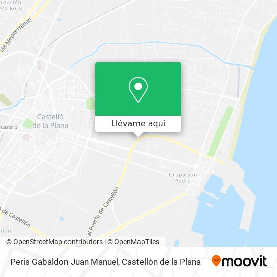 Mapa Peris Gabaldon Juan Manuel