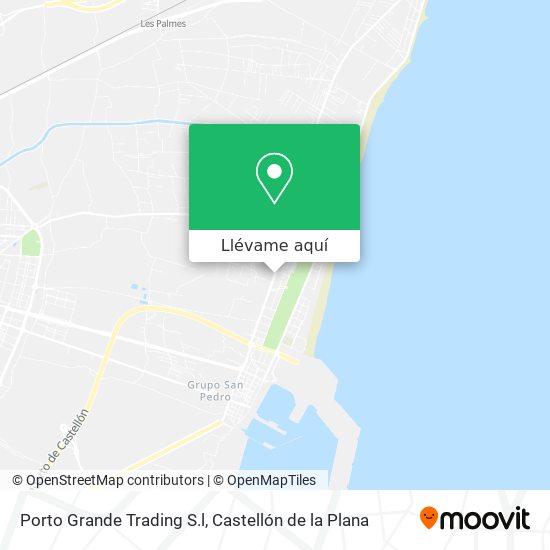 Mapa Porto Grande Trading S.l