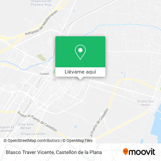 Mapa Blasco Traver Vicente