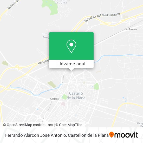 Mapa Ferrando Alarcon Jose Antonio