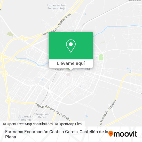 Mapa Farmacia Encarnación Castillo García
