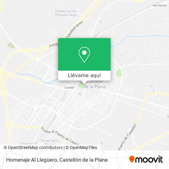 Mapa Homenaje Al Llegüero