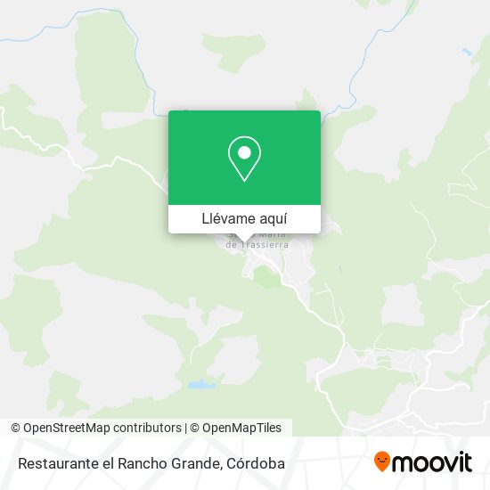 Mapa Restaurante el Rancho Grande