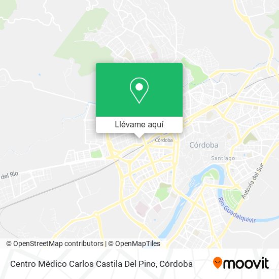 Mapa Centro Médico Carlos Castila Del Pino